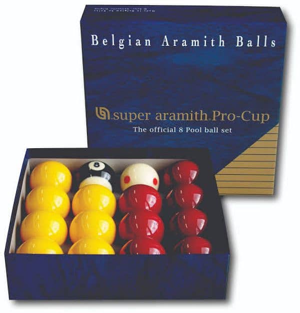 Super Aramith Pro Cup Pool Balls Belgian Billiard 0