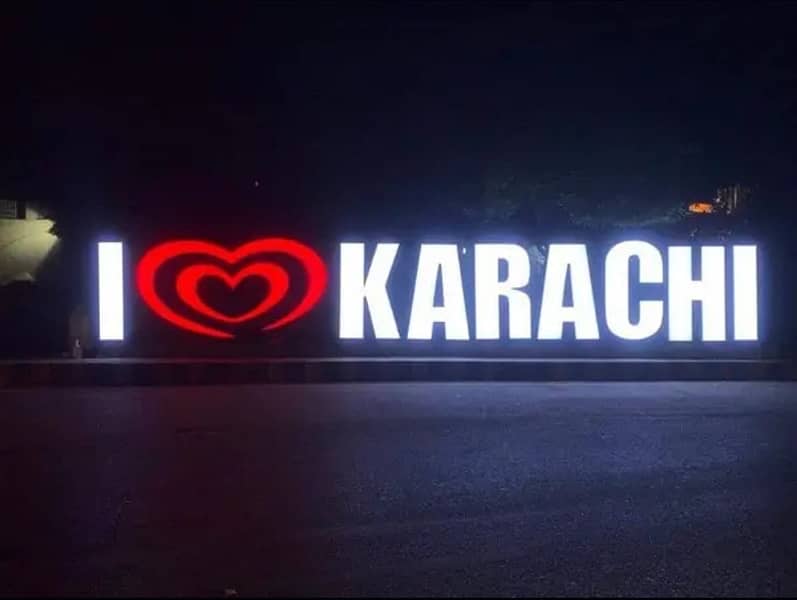 3D signboard | Neon sign | Acrylic logo Experts in Karachi 18