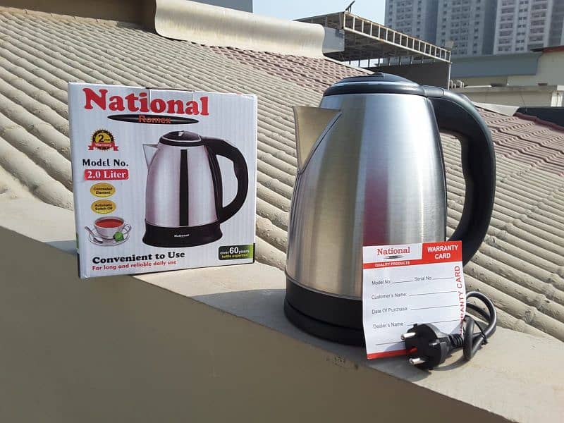 National Electric Kettle 2.0 Liter Taiwan 8