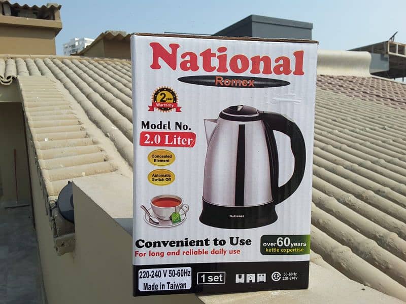 National Electric Kettle 2.0 Liter Taiwan 12