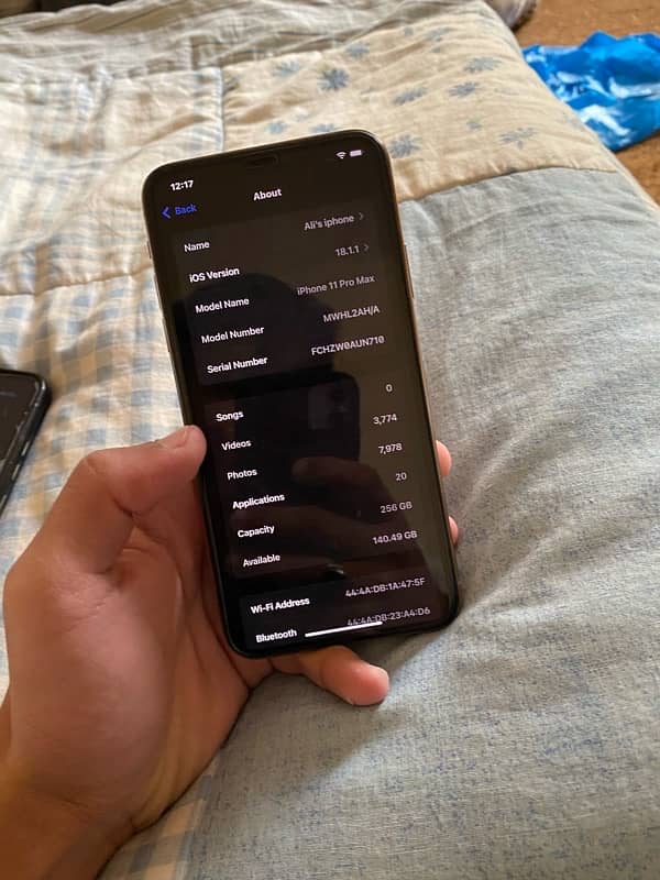 i phone 11 pro max 256gb non pta 0