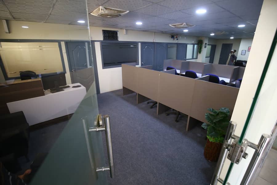 Furnished Offices & Shared Coworking Space at NURSERY SHAHRA E FAISAL 12