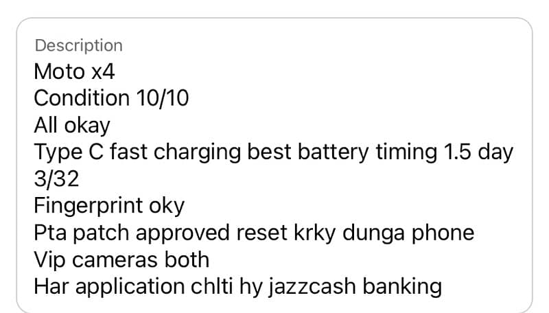 moto x4 Pta approved 3