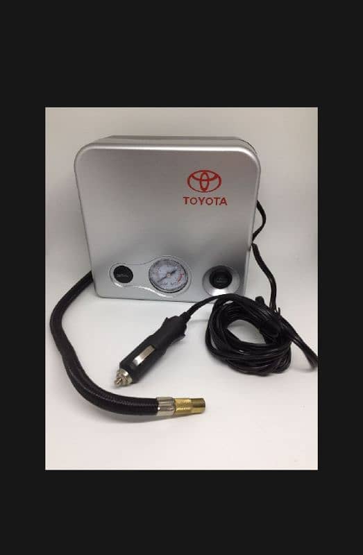 Toyota Double Function 12 Volt Portable Electric Car Air Pump 1