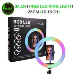 MJ26 10 Inch RGB Led Ring Light