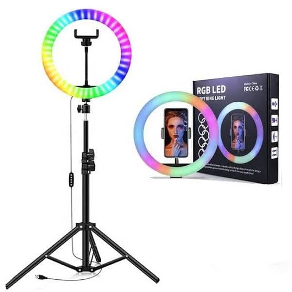 MJ26 10 Inch RGB Led Ring Light 2