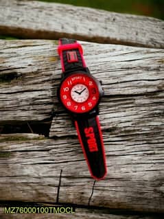 Beautiful rubber watch