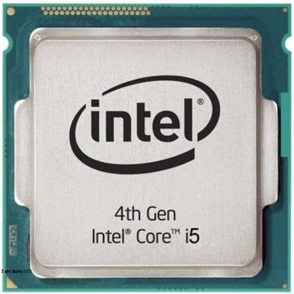 Core i5, 4th Gen, 1.7 GHz, 4 GB, 380 GB 3