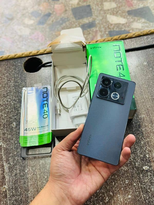 Infinix Note 40 Complete Box 5