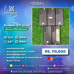 Cellarena Samsung S21 Ultra Official Approved