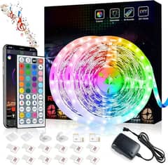 ROMWISH 8M RGB MUSIC SYNC STRIP LIGHTS