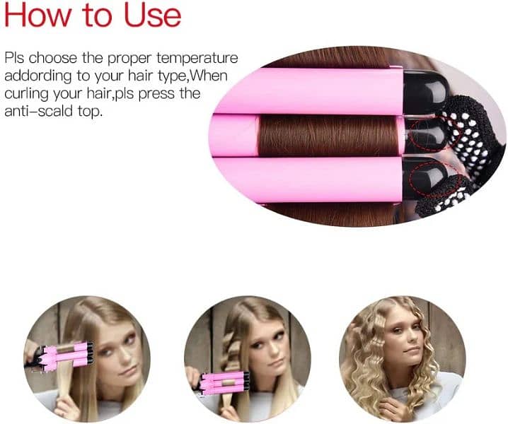 3 BARREL HAIR CURLER 2