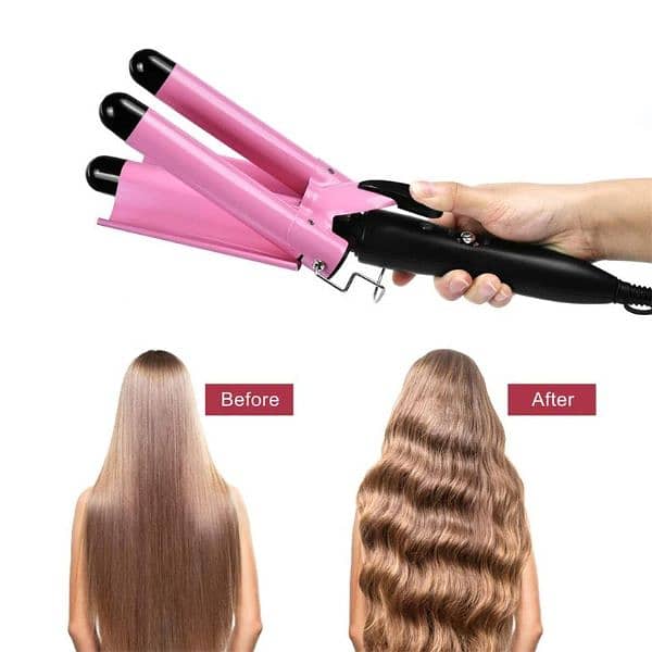 3 BARREL HAIR CURLER 4