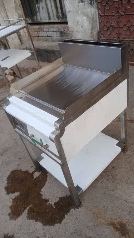 Fryer hot plat shawarma machinery pizza oven commercial Equipment 8