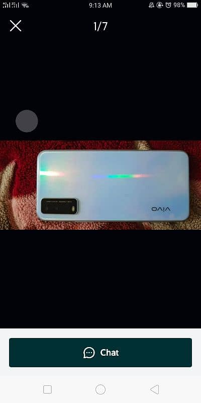 3/32 vivo 12s 10/10 condition ha  box charger original Sath ha 1