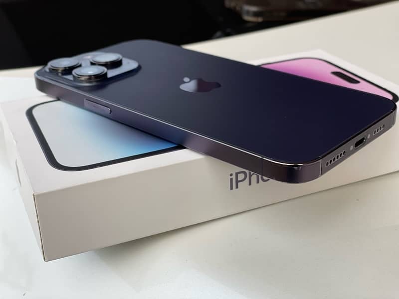 IPhone 14Pro Max 128gb Deep Purple PTA Approved 3