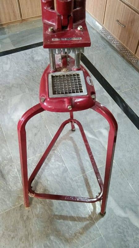 potato fries cutter. . . . almost new 1