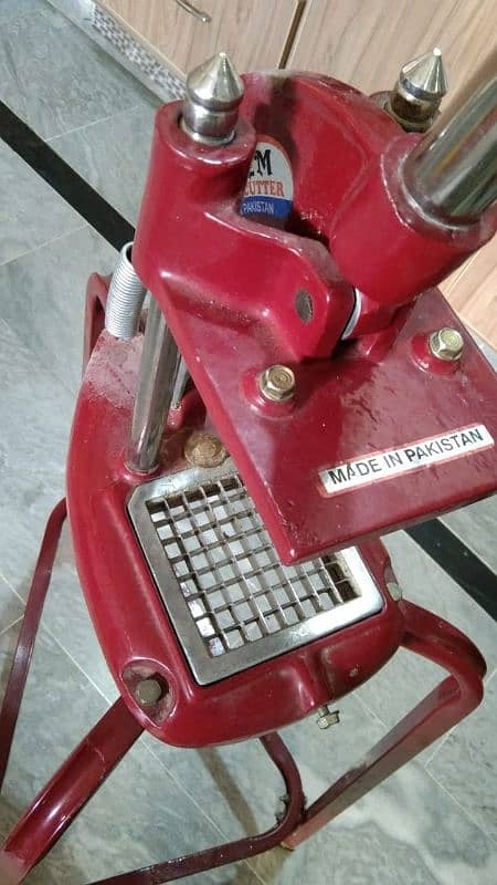 potato fries cutter. . . . almost new 2