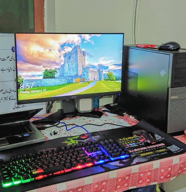 Gaming MONITOR, ACER 24 inches 75hz BORDERLESS with AMD Free Sync 0