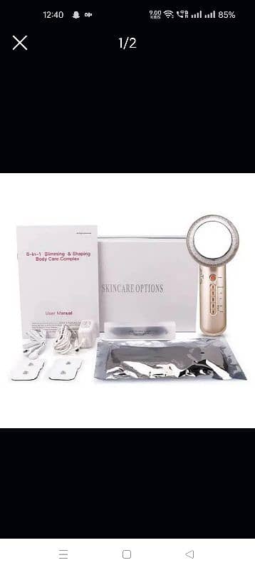 6 in 1 Ultrasonic Infrared Slimming Machine, Cavitation Machine 0