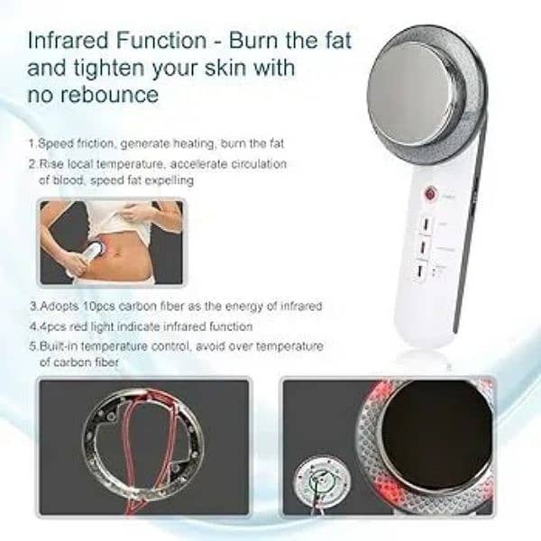 6 in 1 Ultrasonic Infrared Slimming Machine, Cavitation Machine 3