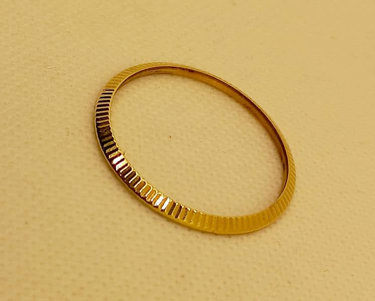 100% Authentic Rolex Gold Bezel 34mm For 6694, 5501, 1500, 1505 etc. 3