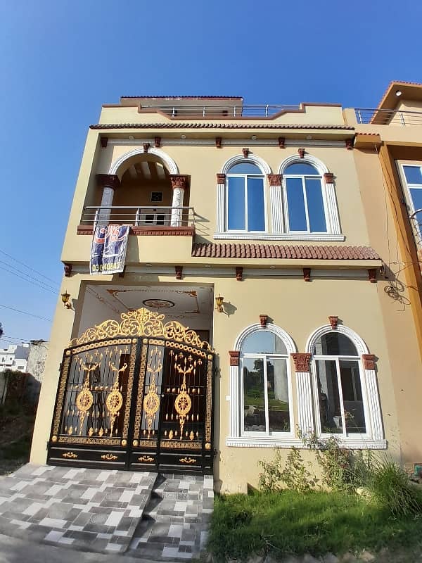 3 Marla Double Storey Brand New House For Sale In Al Ahmad Garden Housing Society 1