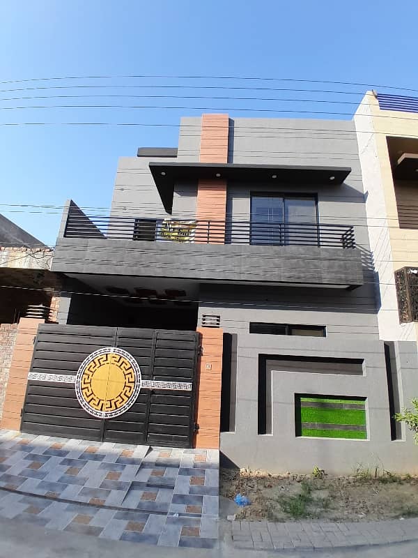 5 Marla Brand New Double Storey House For Sale In Al Ahmad Garden Housing Society Prime Location 0