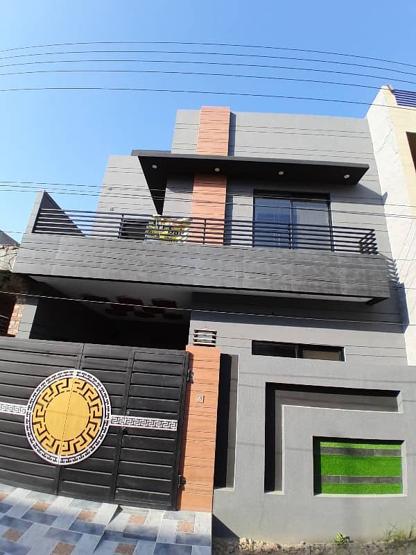 5 Marla Brand New Double Storey House For Sale In Al Ahmad Garden Housing Society Prime Location 1