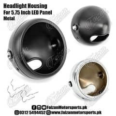 Bikes Headlight Housing 5.75 Inch LED Panel