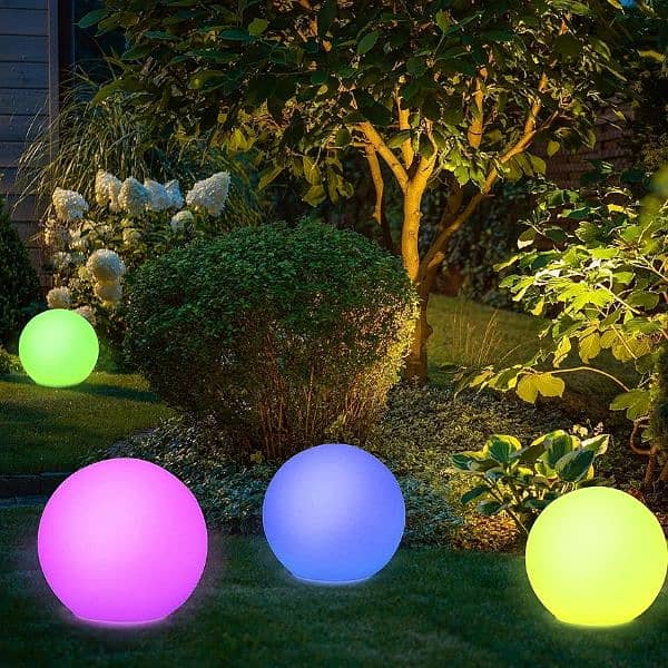 MATIKA 20 LED LIGHT GLOWING GLOBE OUTDOOR 4