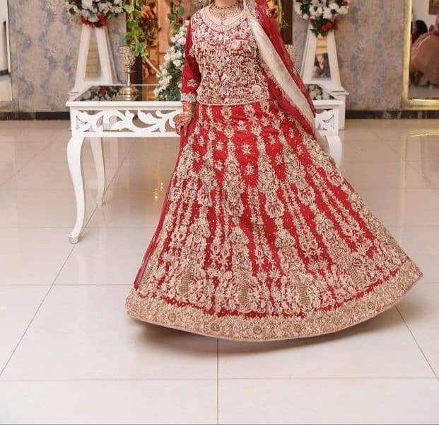 Bridal Dress | Bridal Lahnga | Red color Dulhan Dresss 0