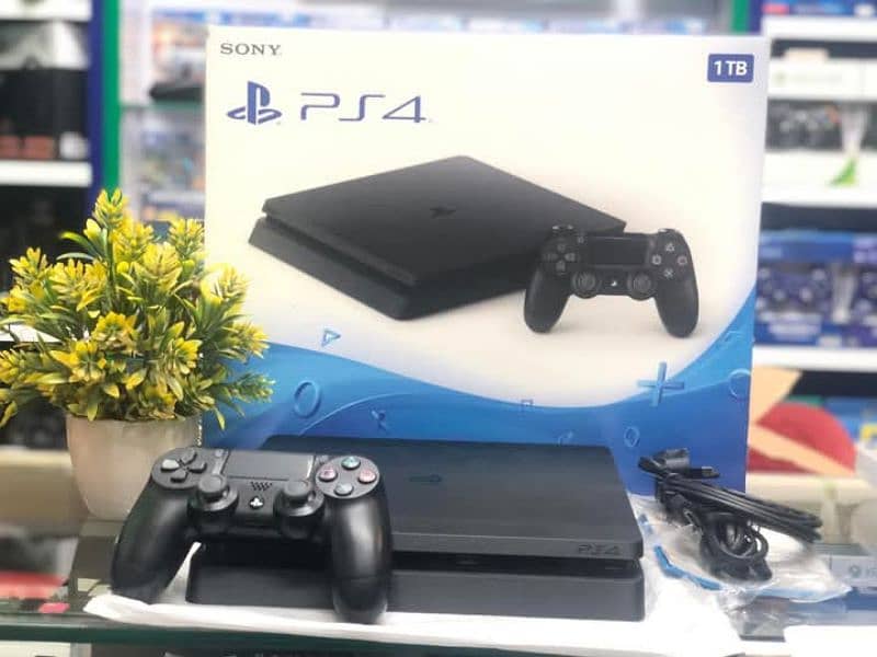 ps4 slim 500gb 1 year warranty with box 5