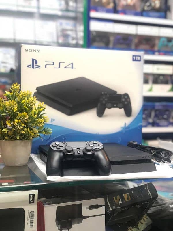 ps4 slim 500gb 1 year warranty with box 6