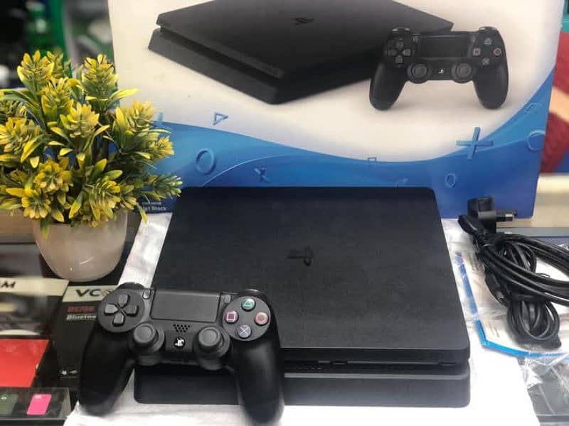 ps4 slim 500gb 1 year warranty with box 7