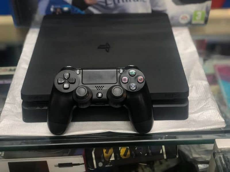 ps4 slim 500gb 1 year warranty with box 8