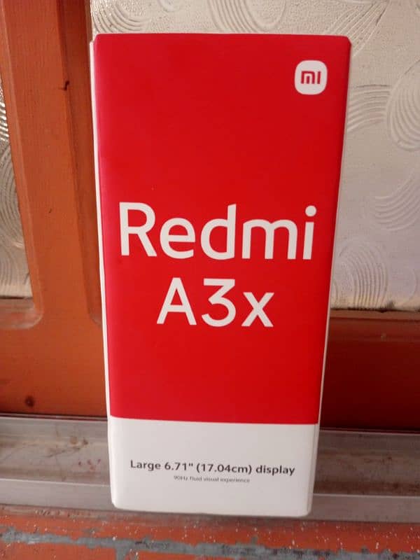 Redmi A3x moonlight white 3GB RAM 64GB ROM 1