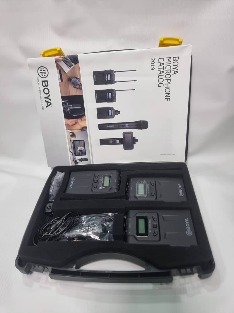 Wireless Boya BY-WM8 Microphones for Sale – Perfect Condition. 6