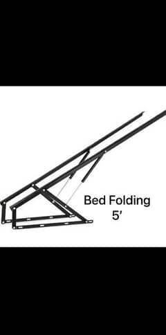 Folding brackets For bed