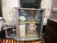 Tv Trolley Cabinet storage Organizer