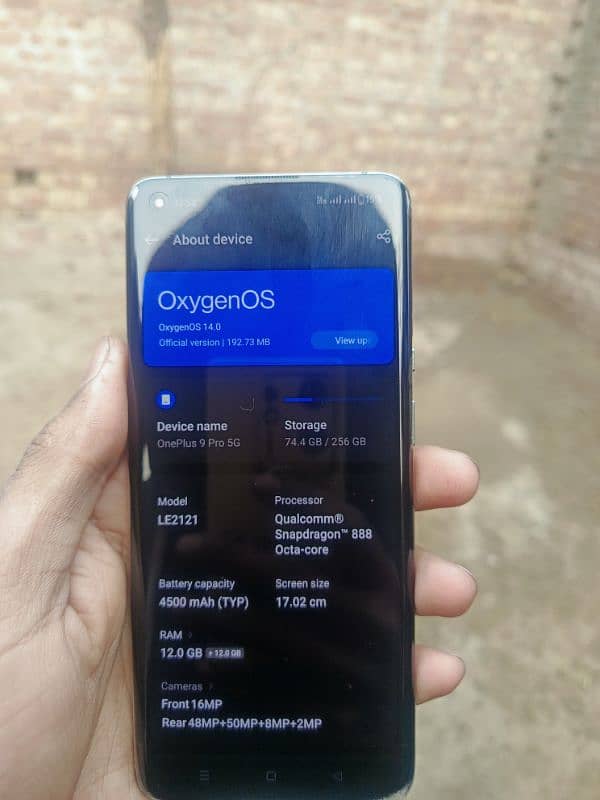 oneplus 9pro 12gb 256gb dual siim all ok 5