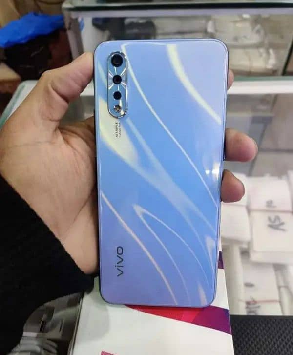 vivo s1 8 rom 256 gp box charger hai dual sim condition new mobile ok 1