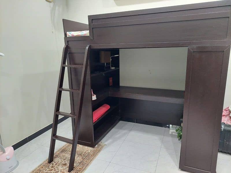 Bunk bed with Study table 2