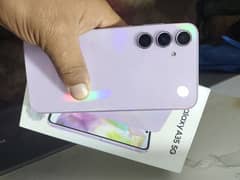 Samsung A35 complete box oppo Reno 12F 5g just box open