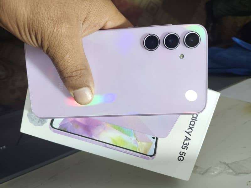 Samsung A35 complete box oppo Reno 12F 5g just box open 0