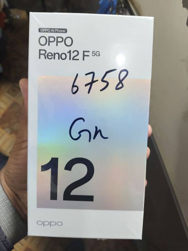 Samsung A35 complete box oppo Reno 12F 5g just box open 4