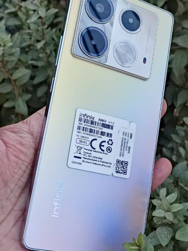 Infinix Note 40 full box Brand New in Warranty 2