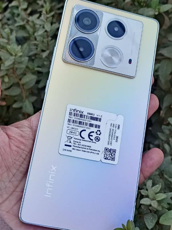 Infinix Note 40 full box Brand New in Warranty 5