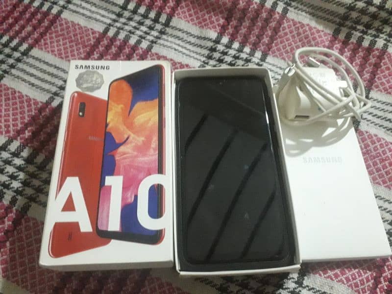 samsung glaxy a10 full box for sale exchange possible read discription 2