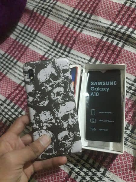 samsung glaxy a10 full box for sale exchange possible read discription 5